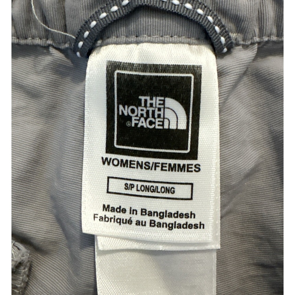 EUC The North Face Paramount ASCEND SHORT Grey Nylon Drawstring Small Inseam 7" - Picture 7 of 7